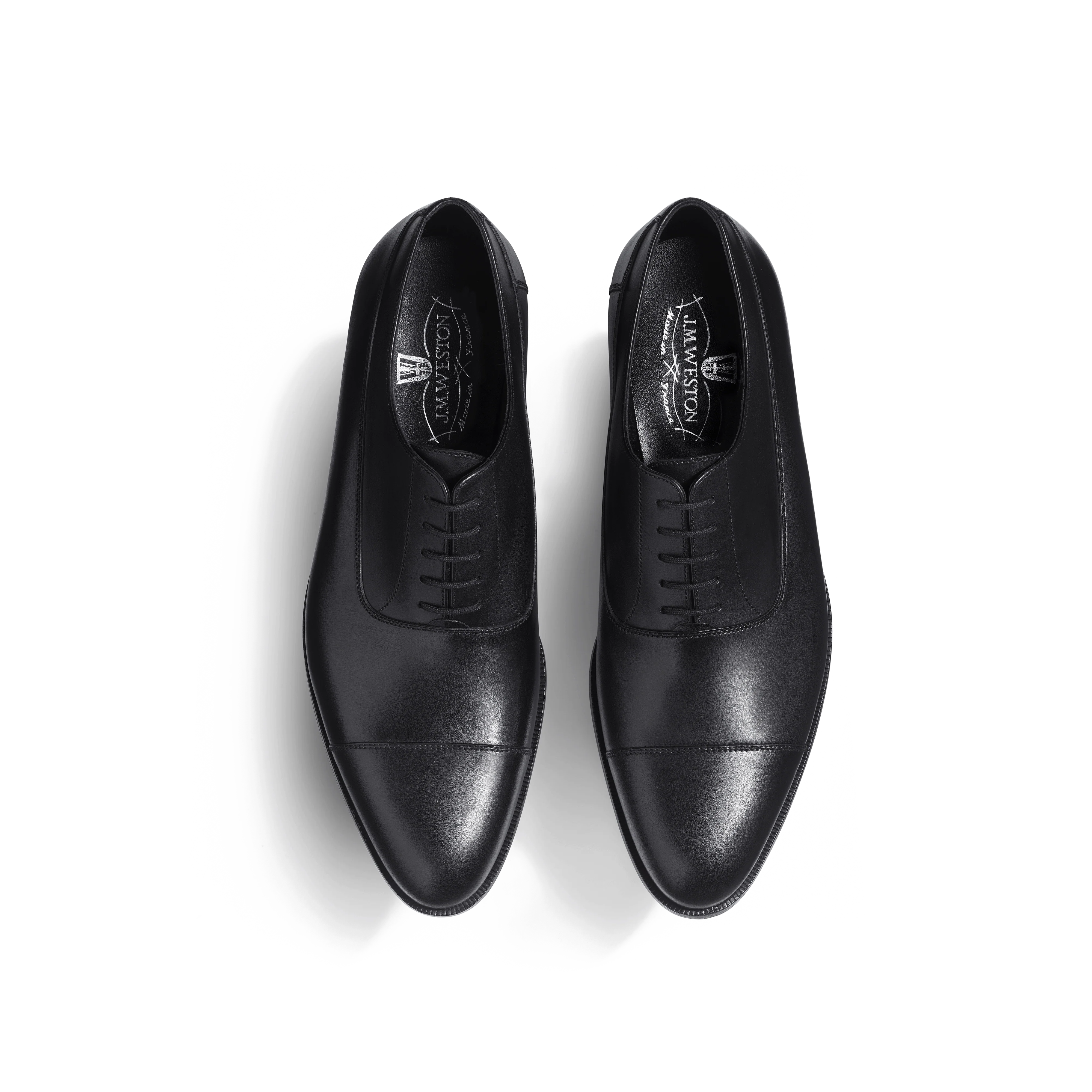 Richelieu West [homme cuir lisse noir] - Image 3