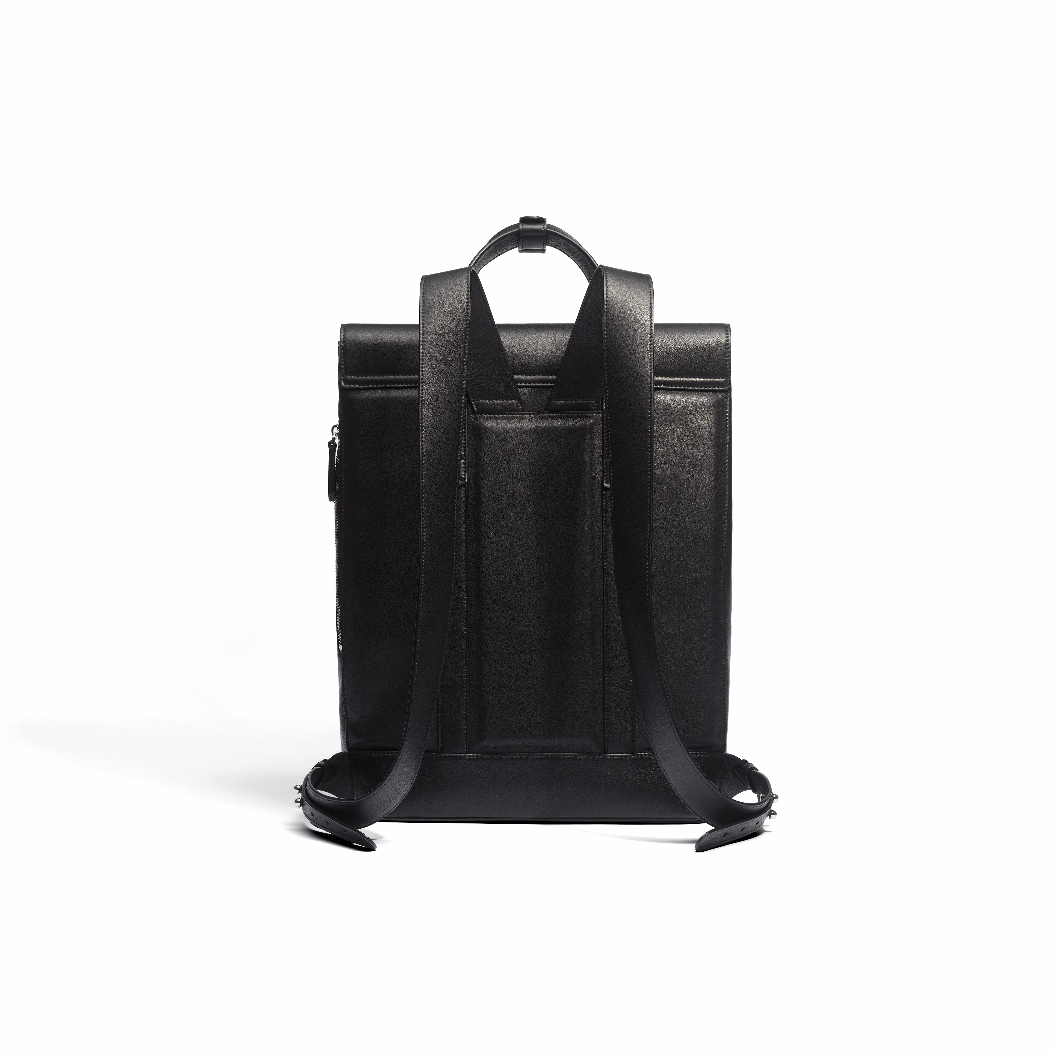 Sac à dos Double You [Cuir veau lisse noir] - Image 3