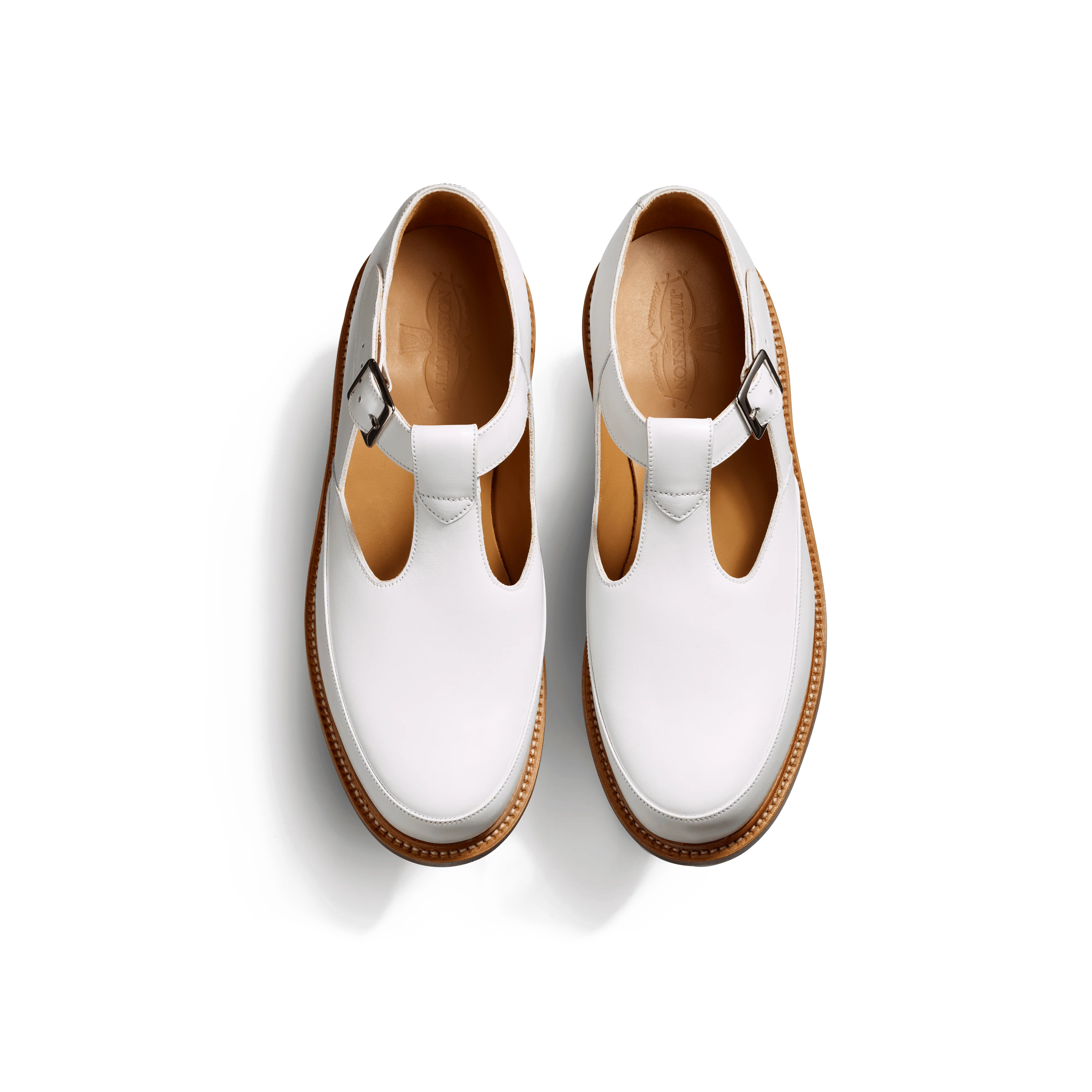 Sandale Salomé [homme cuir veau lisse blanc] - Image 3