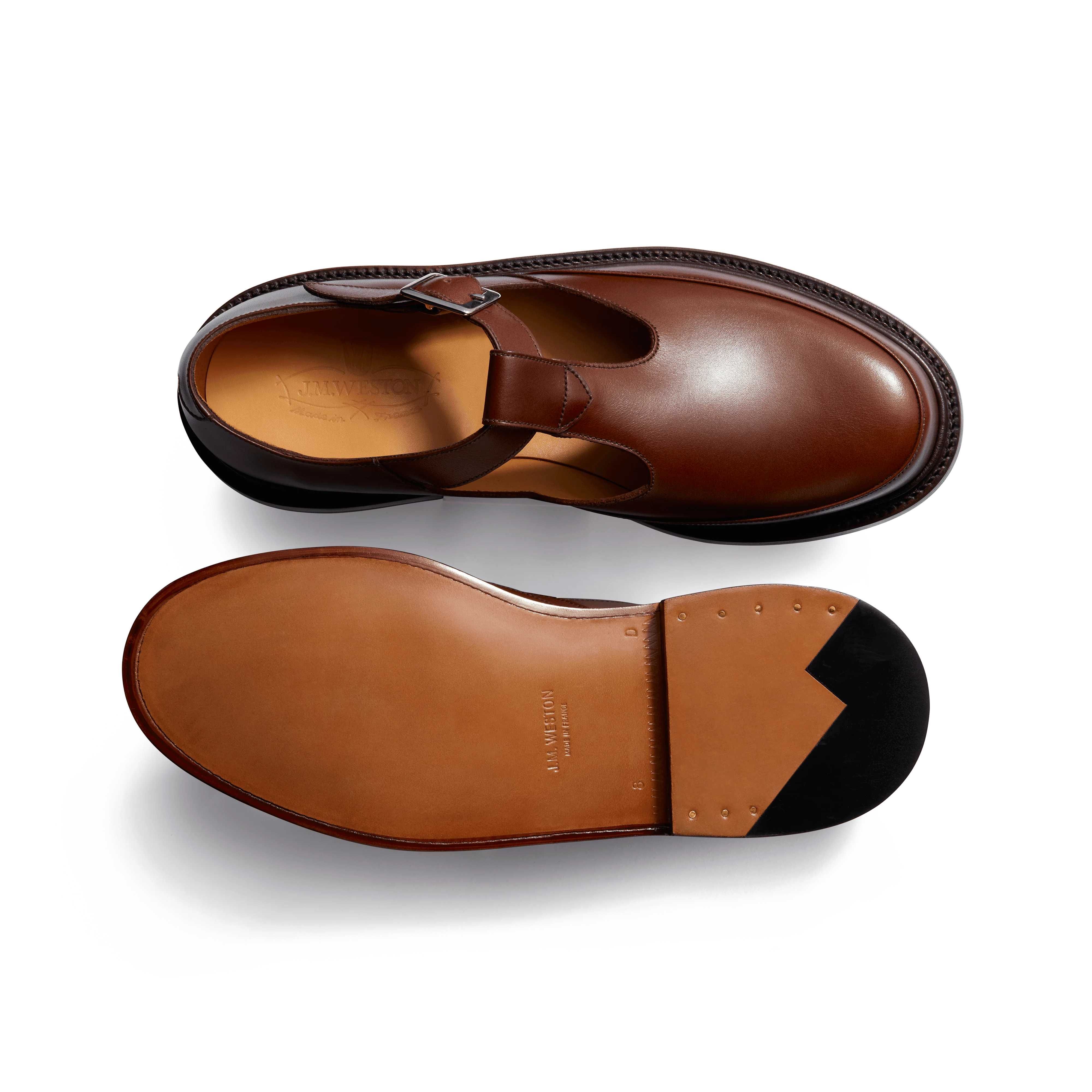Sandale Salomé [homme cuir veau lisse bergeronnette] - Image 4