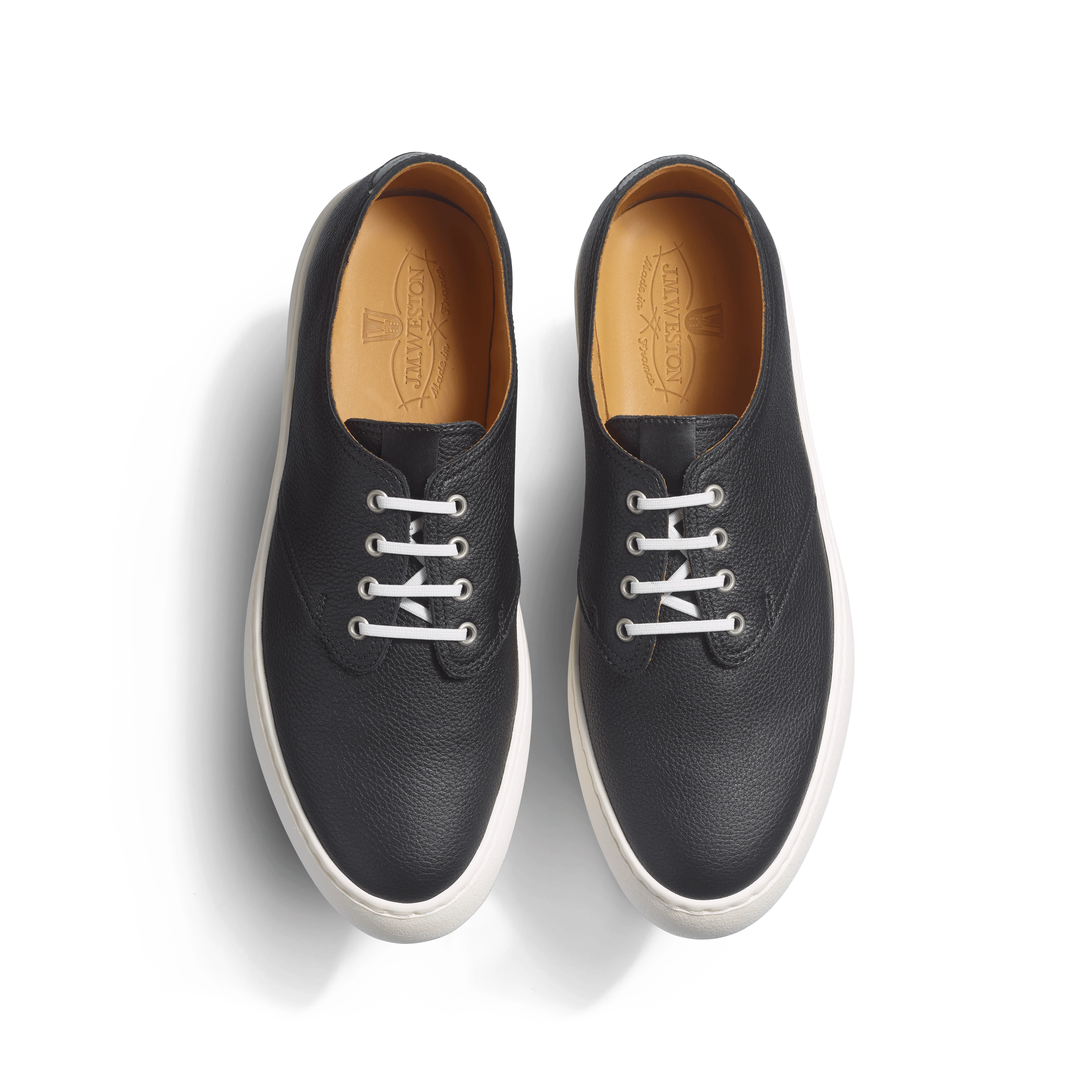 Tennis 1938 [cuir veau grainé noir] - Image 3