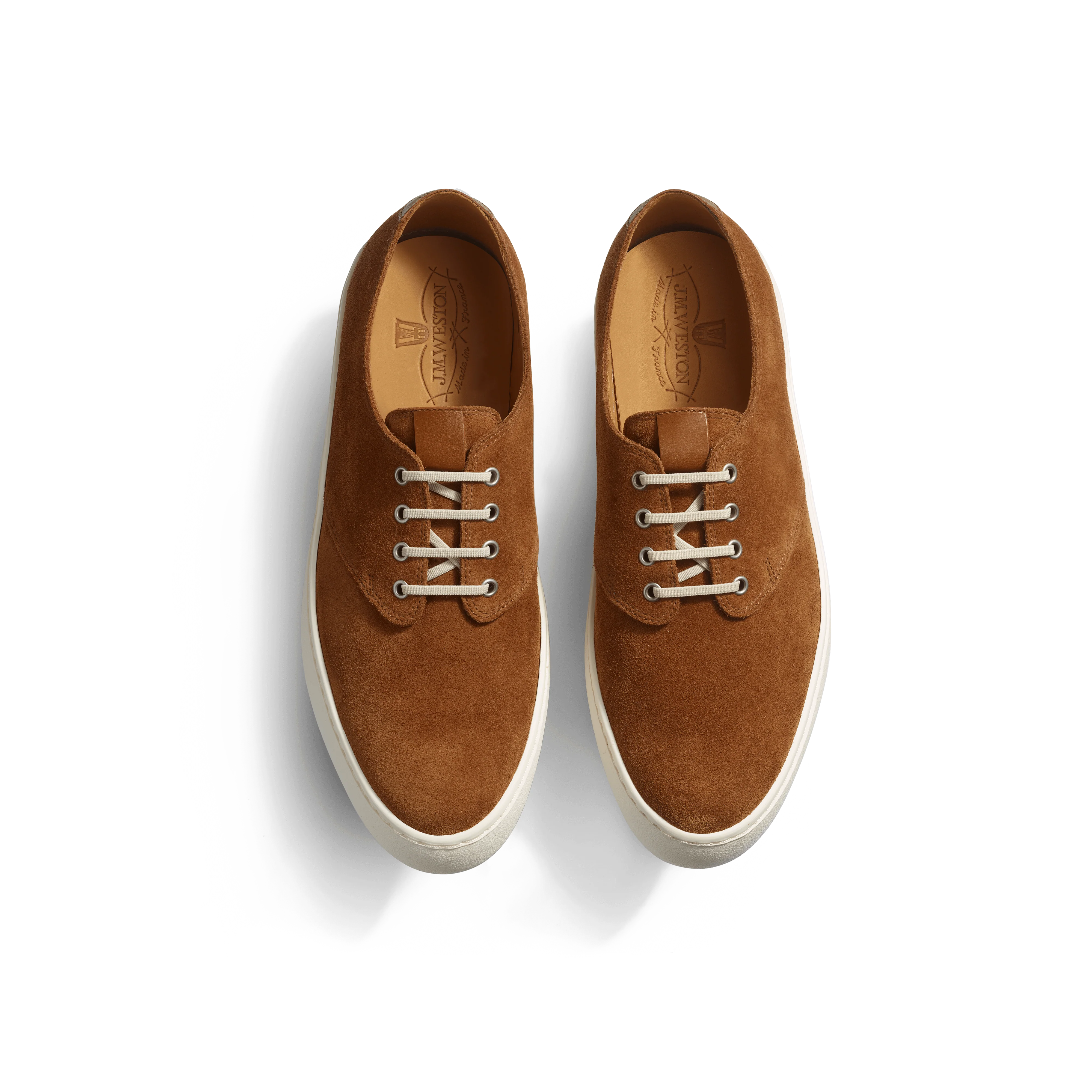 Tennis 1938 [cuir veau velours beachnut] - Image 3
