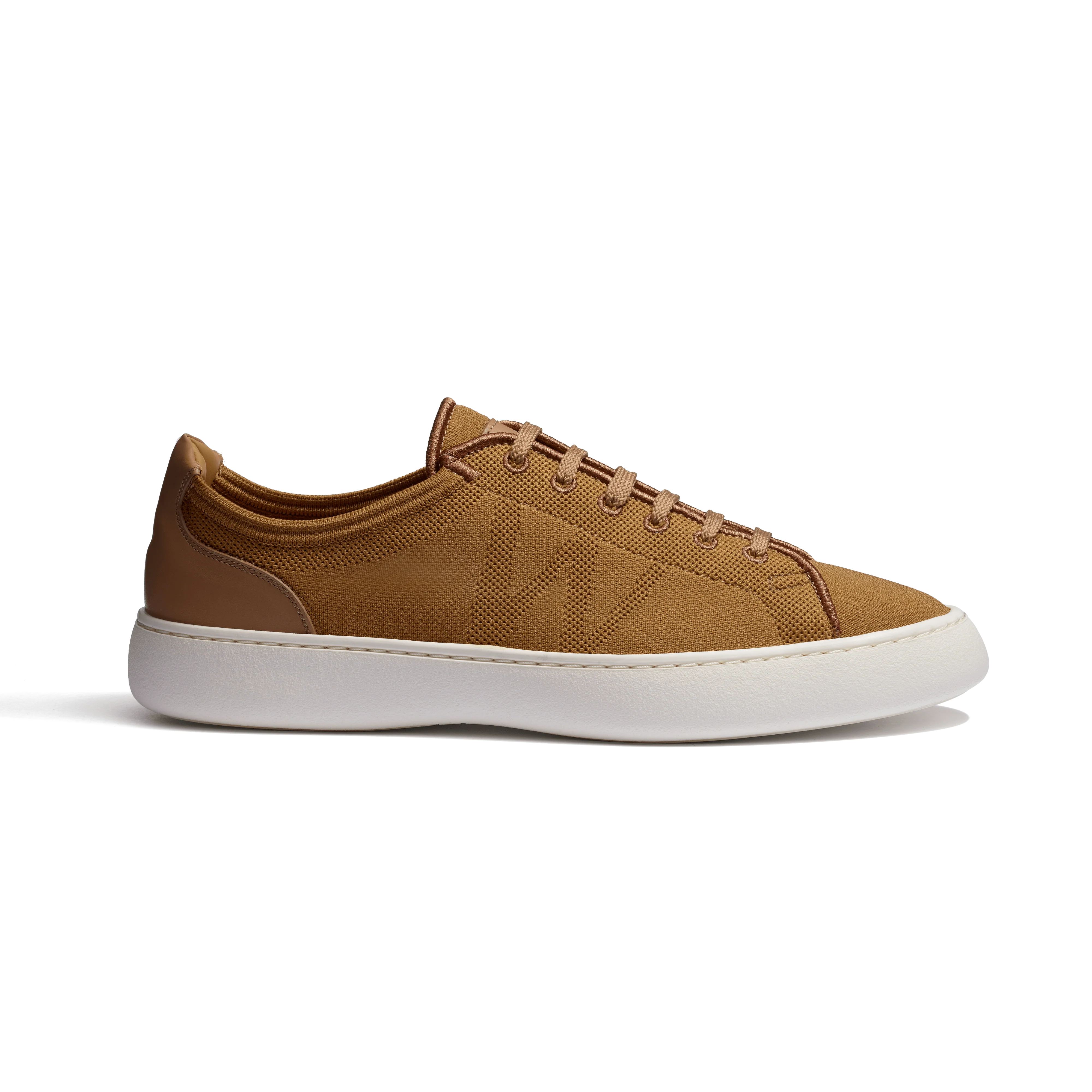 Tennis 1938 Knit [Maille knit beige détails en cuir veau sport beige]